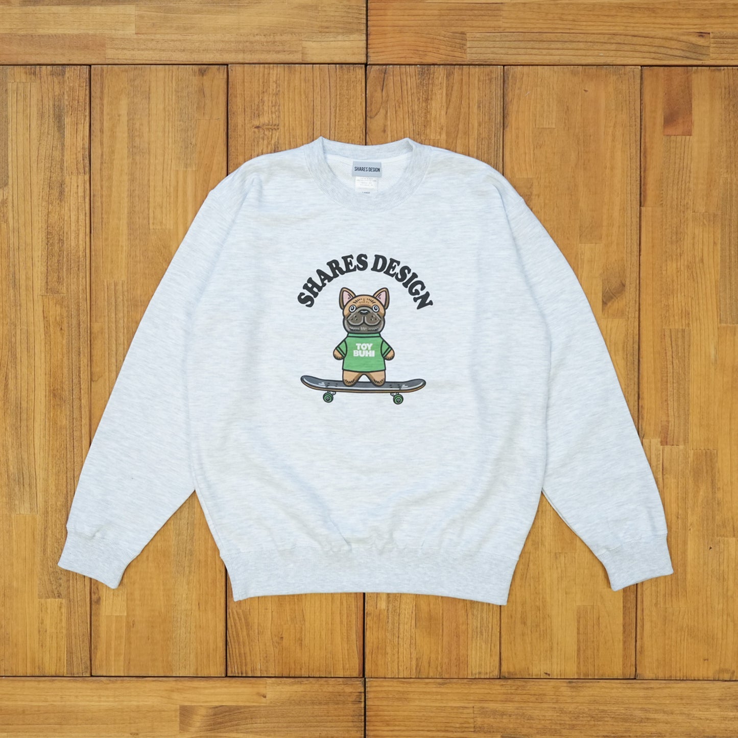 【期間限定！12月中旬お届け】TOY BUHI / クルーネックスウェット