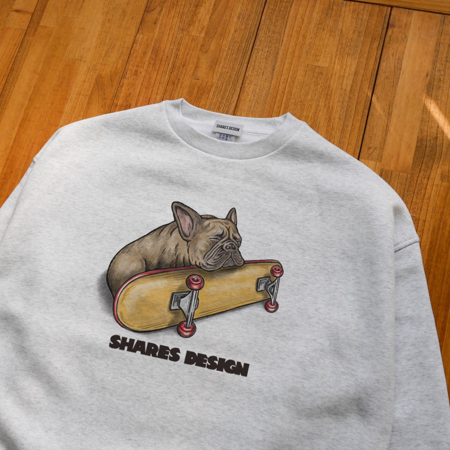 【1月中旬頃～お届け】NAP TIME BUHI   BIG CREW SWEAT / ビッグスウェット