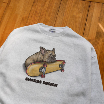 【1月中旬頃～お届け】NAP TIME BUHI   BIG CREW SWEAT / ビッグスウェット