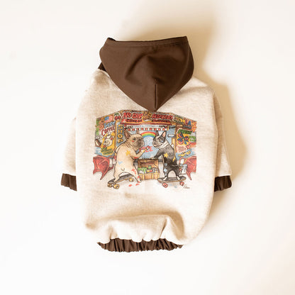 【1週間限定予約！12/17まで！】STAR★BOXx × RUUU. by SHARES DESIGN “BOUNDLESS”  GRAFFITI OUTER/ 犬服 ライトアウター（12/22~発送）