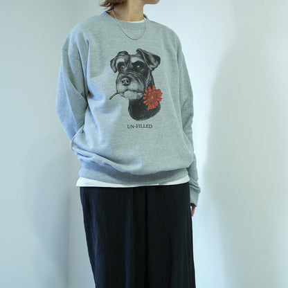 VINTAGE GERBERA DOG CN SWEAT