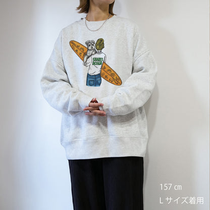 MALIBU GIRL BIG CREW SWEAT / ビッグスウェット