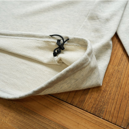 【期間限定！12月中旬お届け】4BUHI CAFE /裾ドローコード付きスウェット