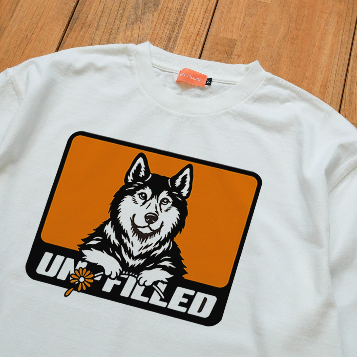 GERBERA DOG BOX LOGO LONGSLEEVE T-SHIRT