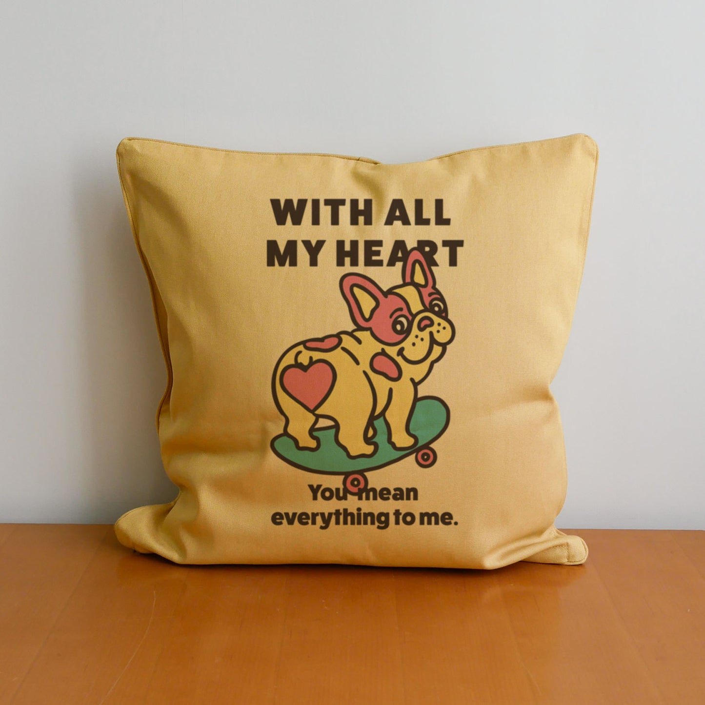 【期間限定！ 2/23 まで販売中】 〈 MY HEART♡〉 CUSHION COVER/ クッションカバー（送料無料）
