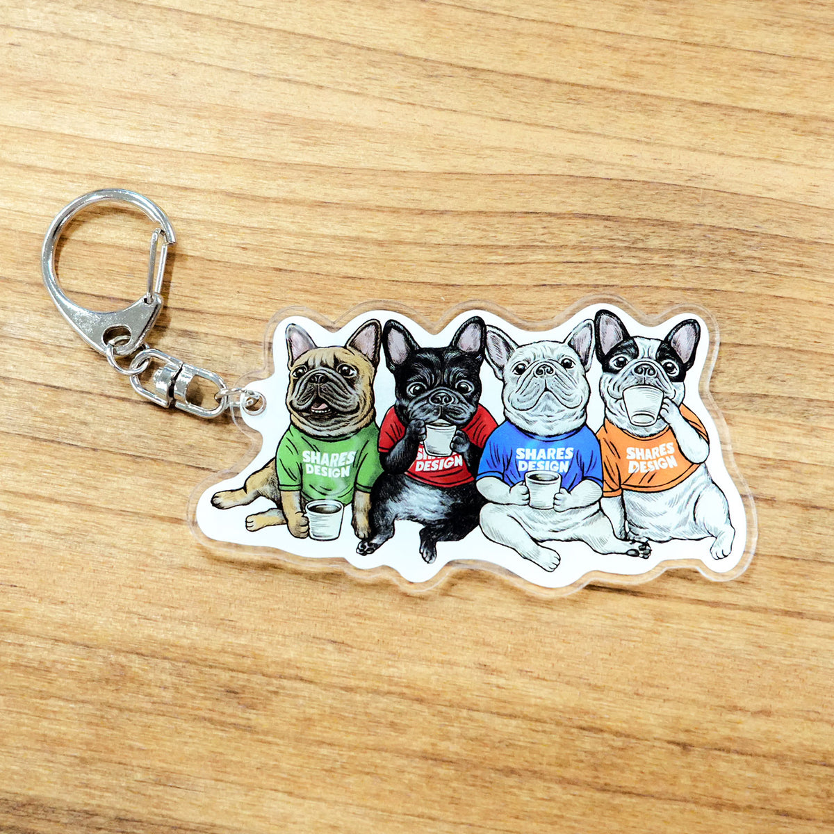 【数量限定！】80s VINTAGE DOG キーホルダー/ 4BUHI CAFE（送料無料）