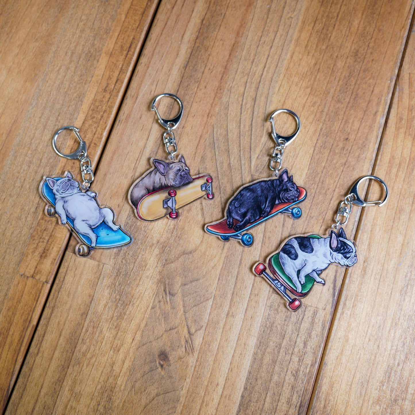 NAP TIME BUHI 〈Cream/Brindle/Pied/Fawn〉 KEY HOLDER（送料無料）