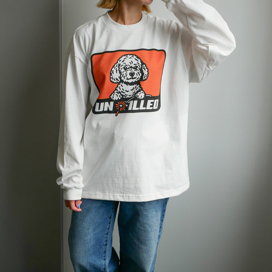 GERBERA DOG BOX LOGO LONGSLEEVE T-SHIRT