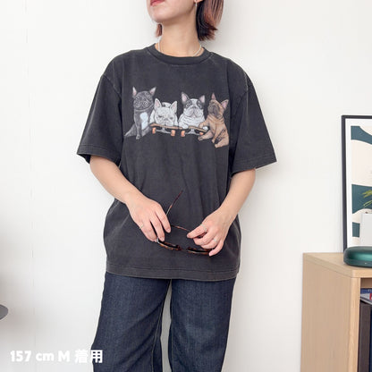 【期間限定！8/17 まで販売中】4BUHI VINTAGE T-SHIRTS/ 半袖 T シャツ