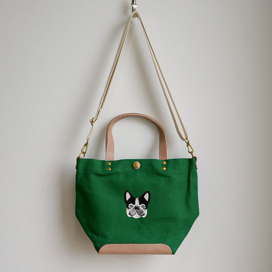 FB FACE EMB SHOULDER 2WAY BAG 【Pied】