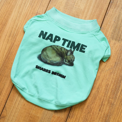 【期間限定！12月中旬お届け】 NAP TIME /犬用Tシャツ