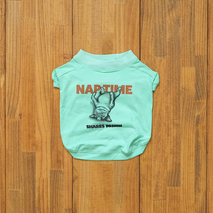 【期間限定！12月中旬お届け】 NAP TIME /犬用Tシャツ