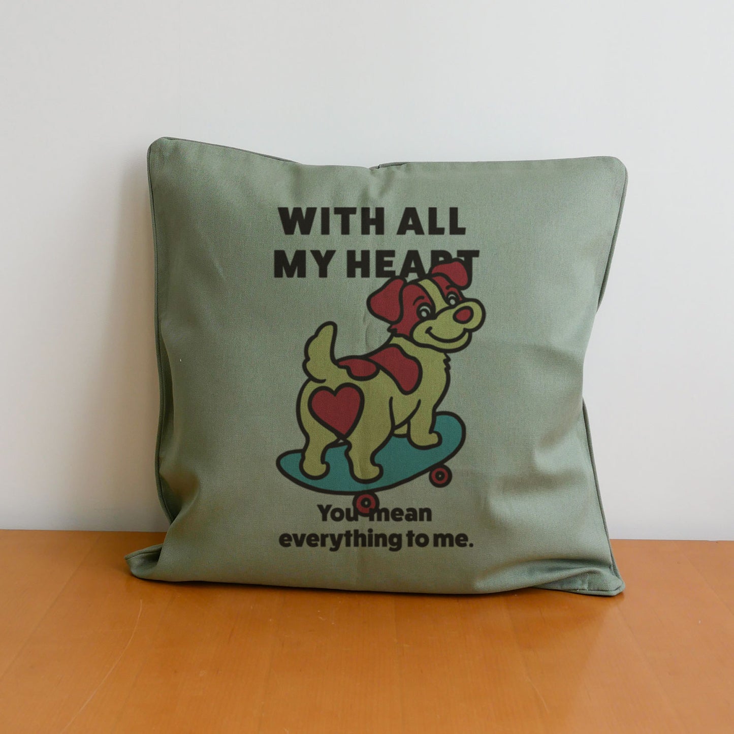 【期間限定！ 2/23 まで販売中】 〈 MY HEART♡〉 CUSHION COVER/ クッションカバー（送料無料）