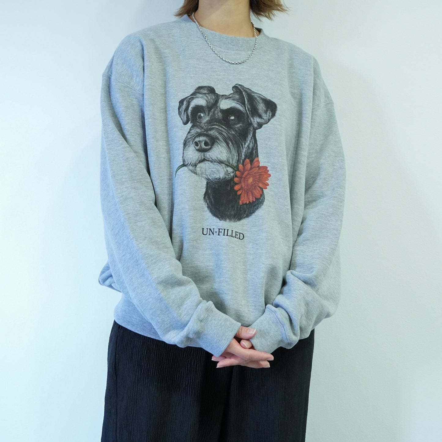 VINTAGE GERBERA DOG CN SWEAT