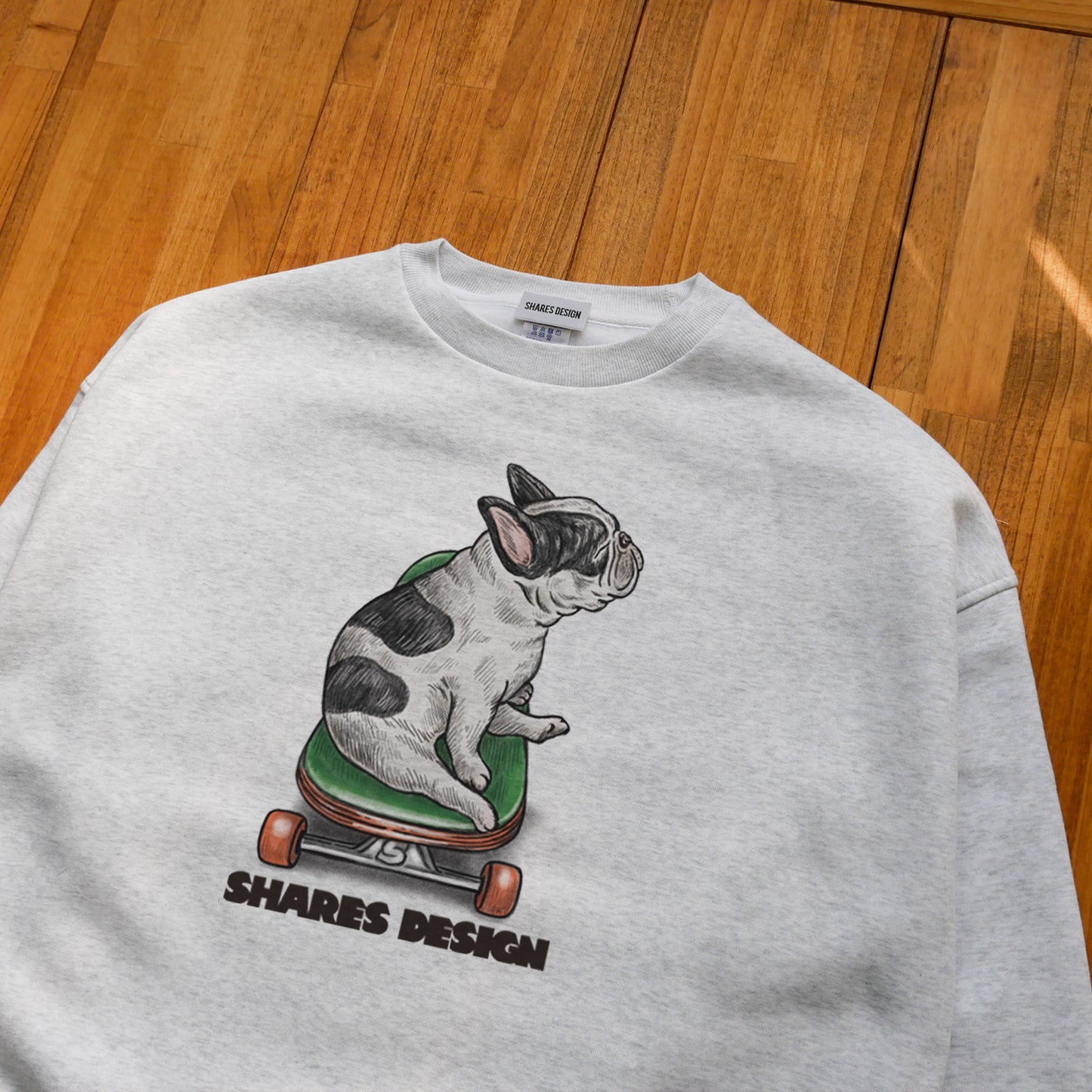 【1月中旬頃～お届け】NAP TIME BUHI   BIG CREW SWEAT / ビッグスウェット