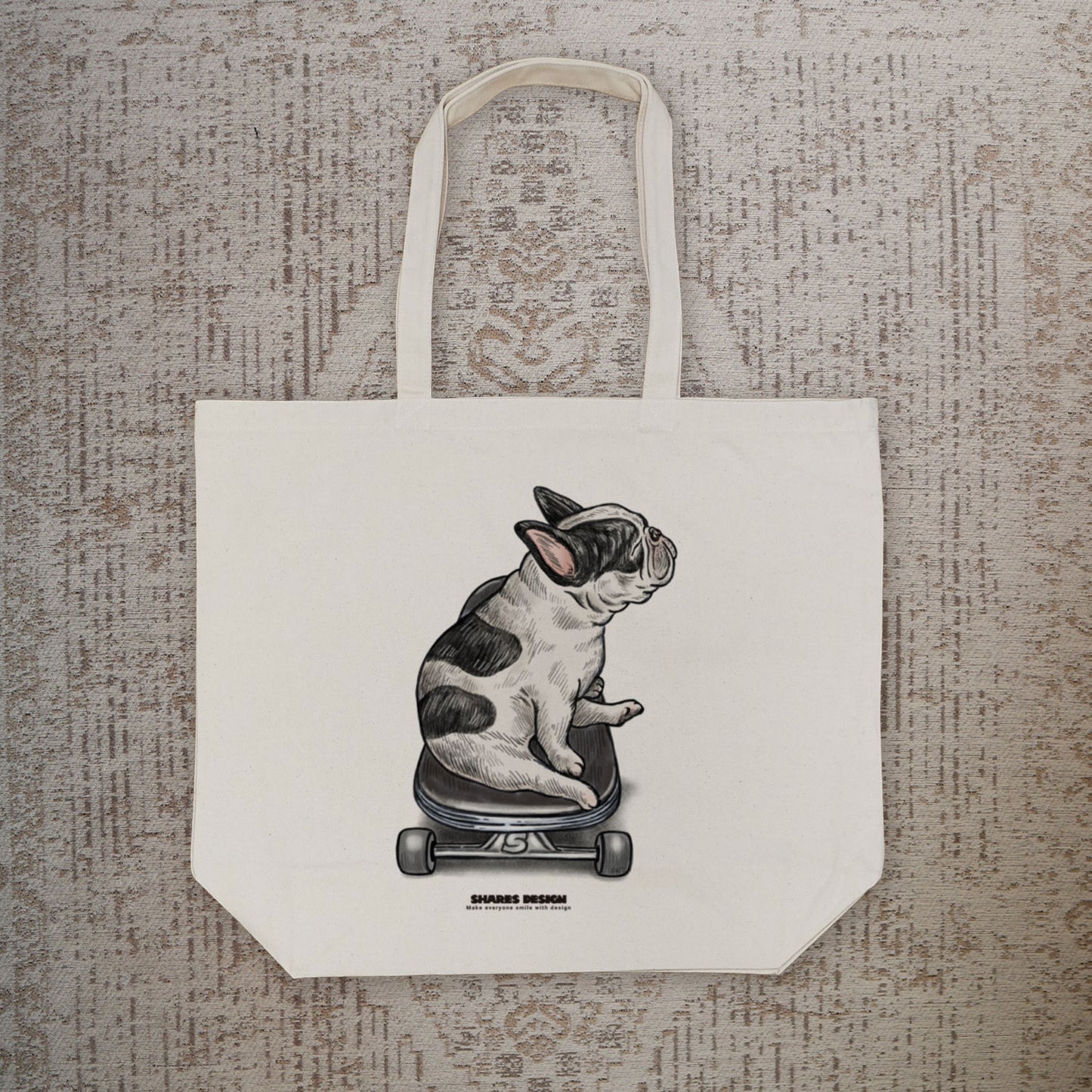 【受注生産！5/18まで予約】“MONOKURO NAP TIME” art by RUUU.  TOTE BAG/トートバッグ（送料無料）