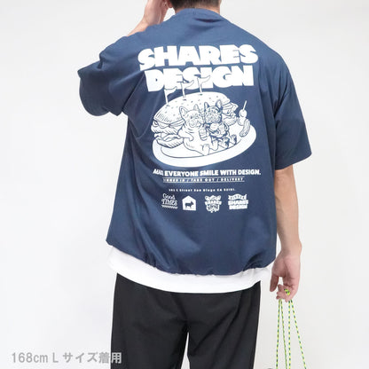 〈SHARES DINER〉DINER /ドローコードTシャツ