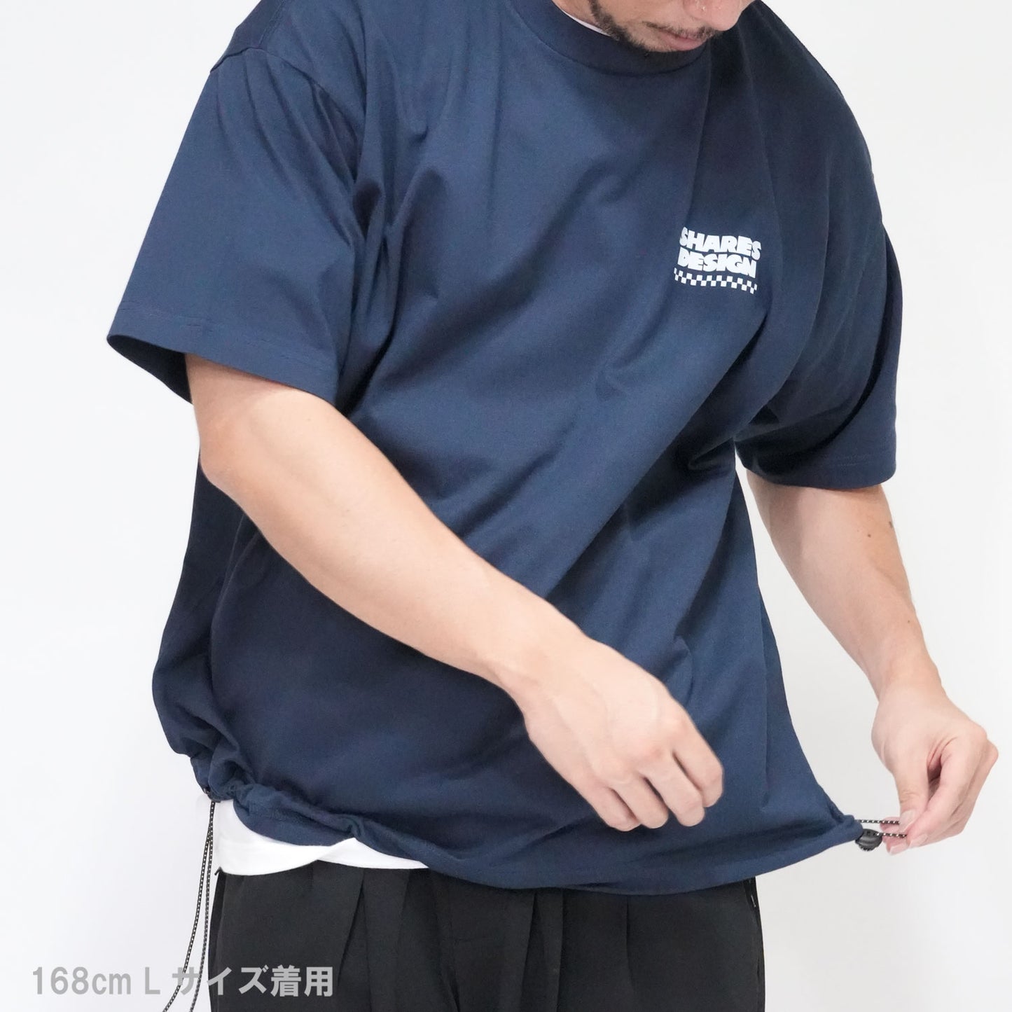 〈SHARES DINER〉DINER /ドローコードTシャツ