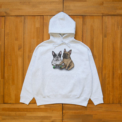 80's VTG ２BUHI (Fawn&Pied) BIG SWEAT PK / パーカー