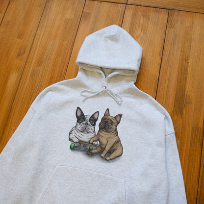 80's VTG ２BUHI (Fawn&Pied) BIG SWEAT PK / パーカー