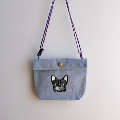 FB FACE EMB POCHETTE 【NEW シャンブレー素材】