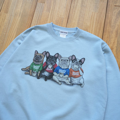 【期間限定！12月中旬お届け】4BUHI CAFE / クルーネックスウェット