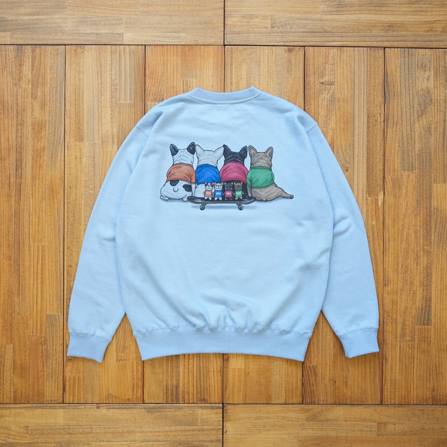 【期間限定！12月中旬お届け】4BUHI CAFE / クルーネックスウェット