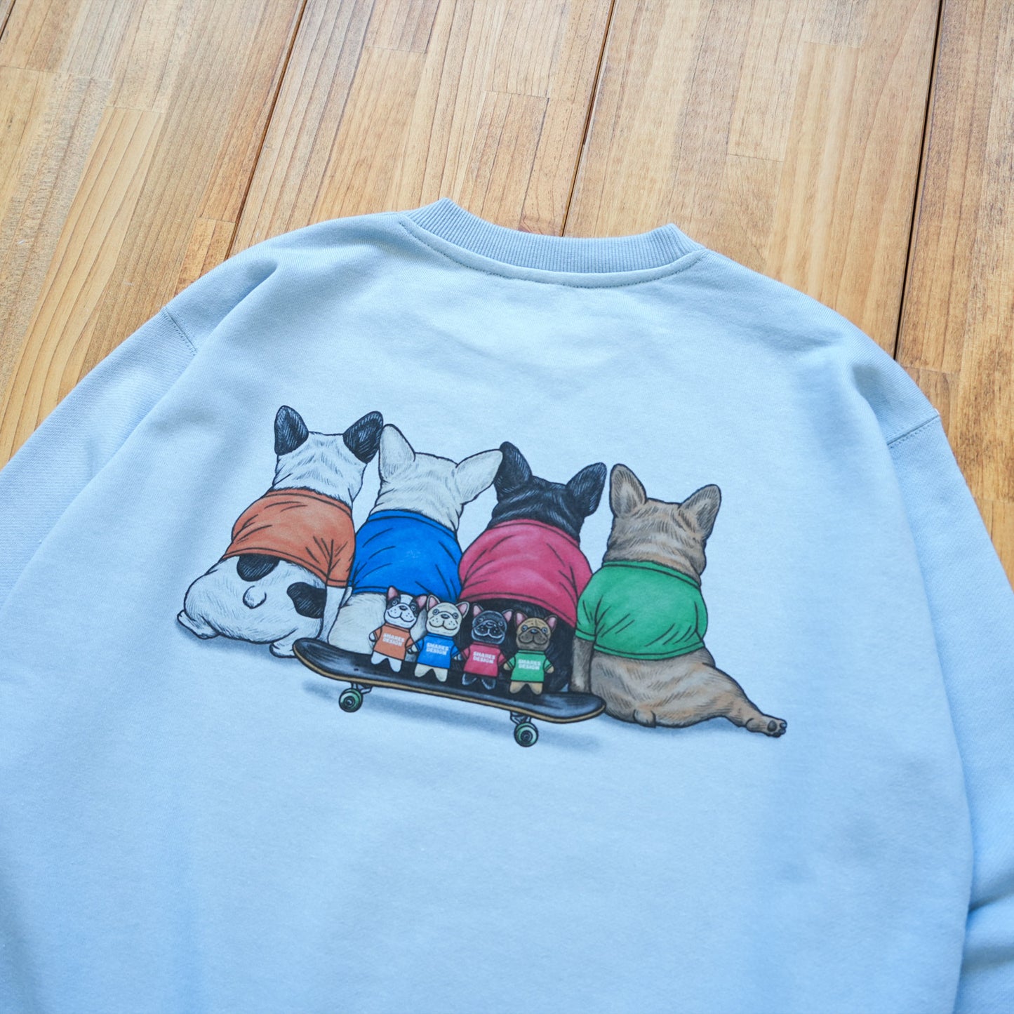 【期間限定！12月中旬お届け】4BUHI CAFE / クルーネックスウェット