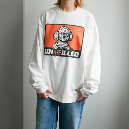 GERBERA DOG BOX LOGO LONGSLEEVE T-SHIRT