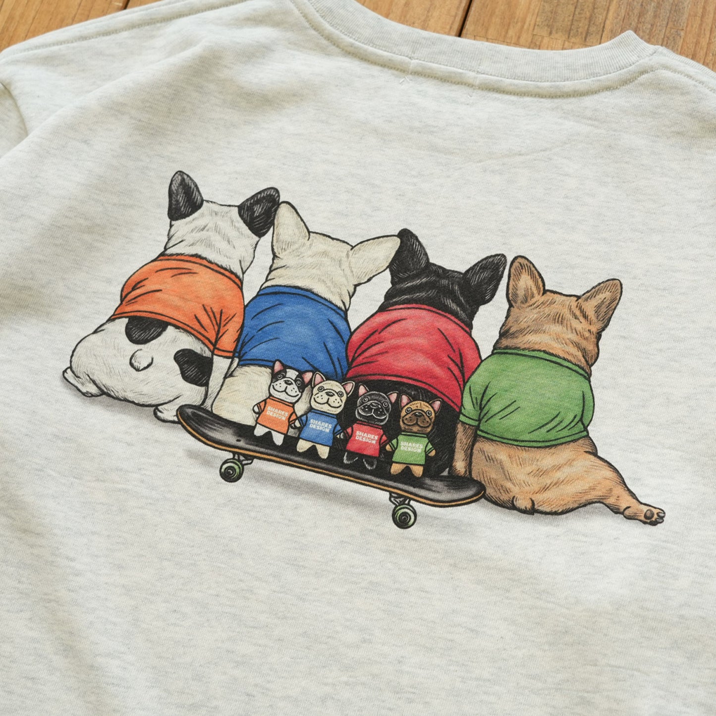 【期間限定！12月中旬お届け】4BUHI CAFE /裾ドローコード付きスウェット