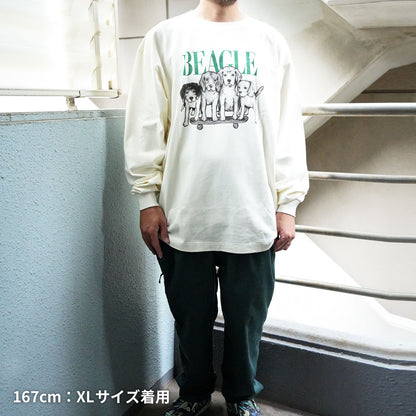 80s VINTAGE DOG  / 長袖Tシャツ【数量限定キーホルダー付き】