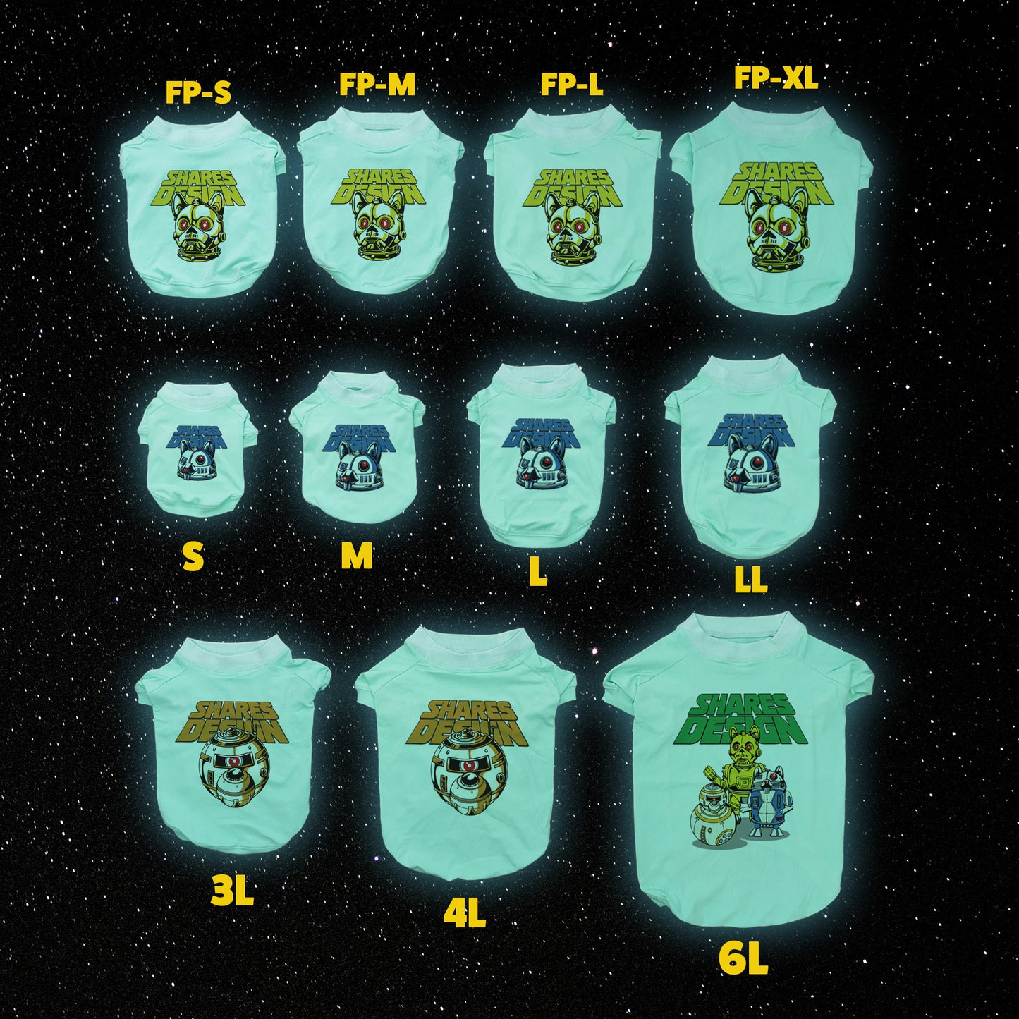 DOG-DROID　DOG-TEE / 犬用Tシャツ