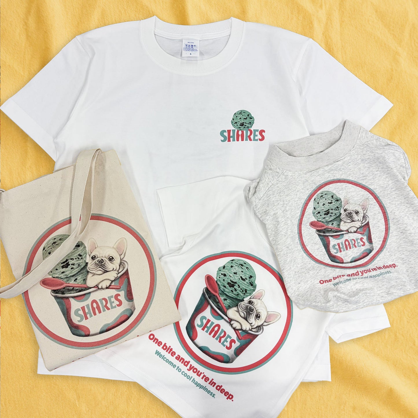 【期間限定！ 6/14 まで販売中】 〈 OYATSU TIME〉T-SHIRTS/ 半袖 T シャツ