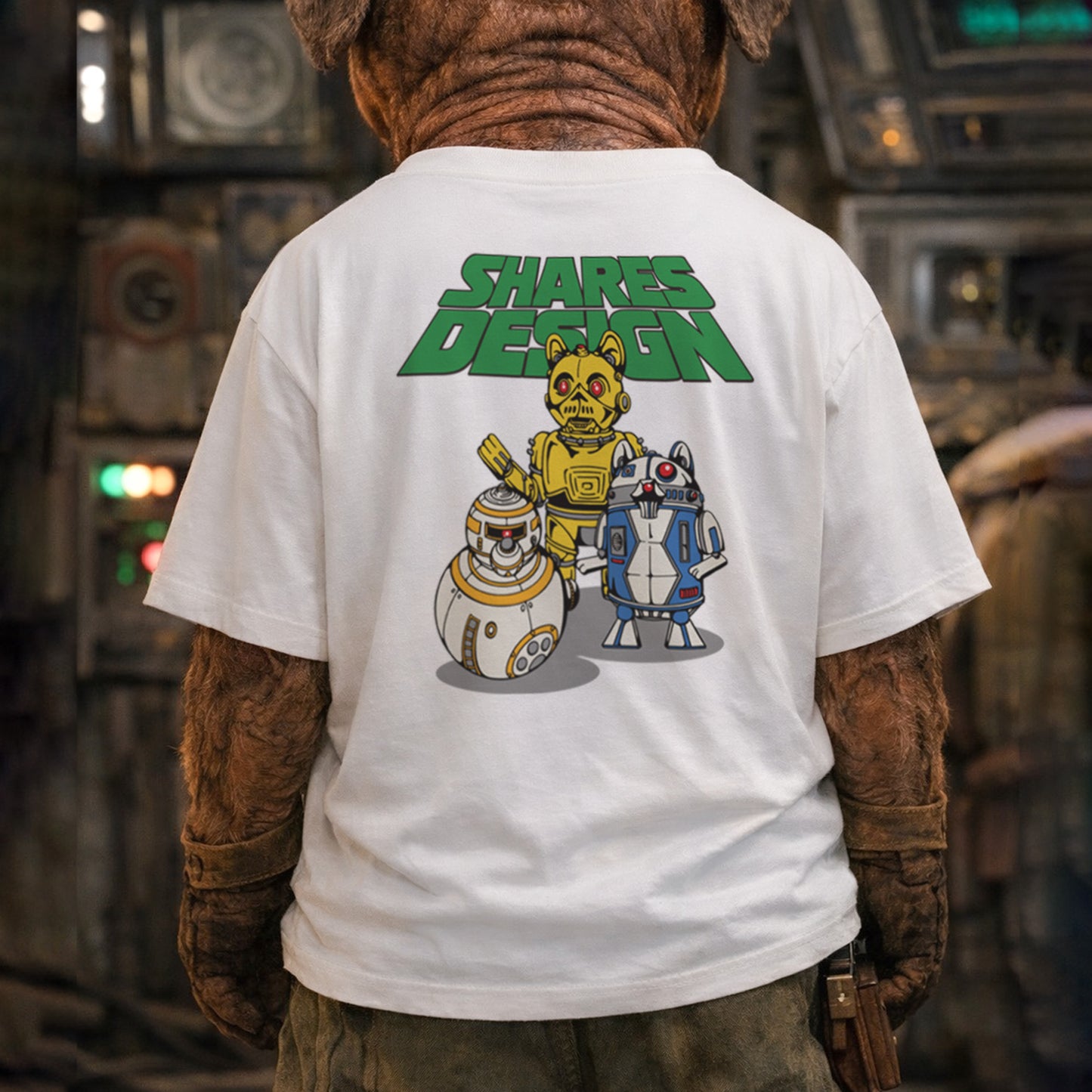 DOG-DROID　TEE / 半袖Ｔシャツ