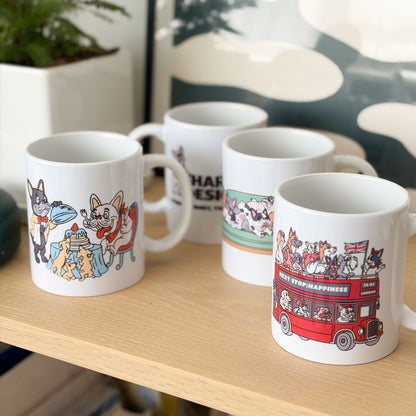 【期間限定！8/17まで販売中】〈 DOGTOON 〉MUG CUP/マグカップ