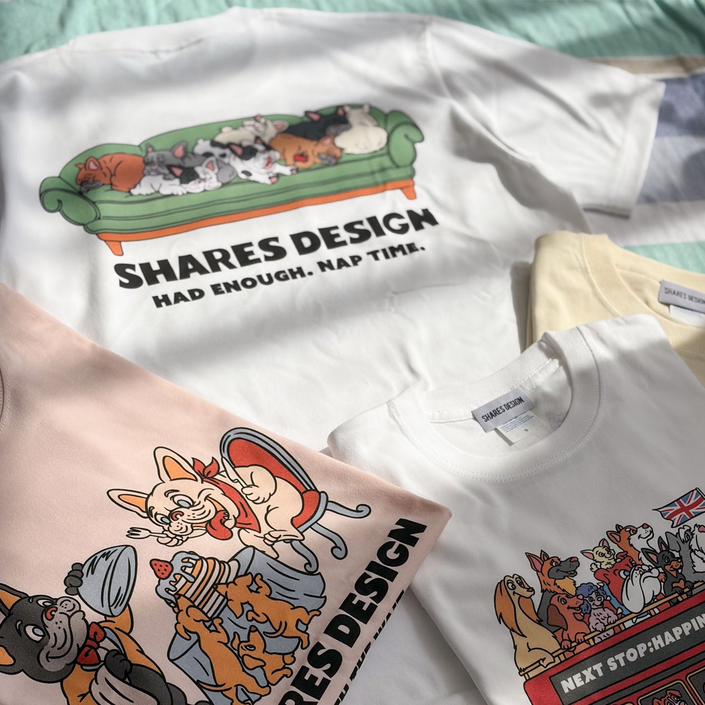 【期間限定！8/17まで販売中】〈 DOGTOON 〉T-SHIRTS/半袖Tシャツ