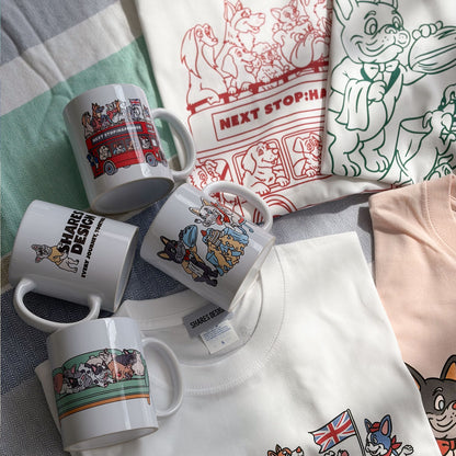 【期間限定！8/17まで販売中】〈 DOGTOON 〉MUG CUP/マグカップ