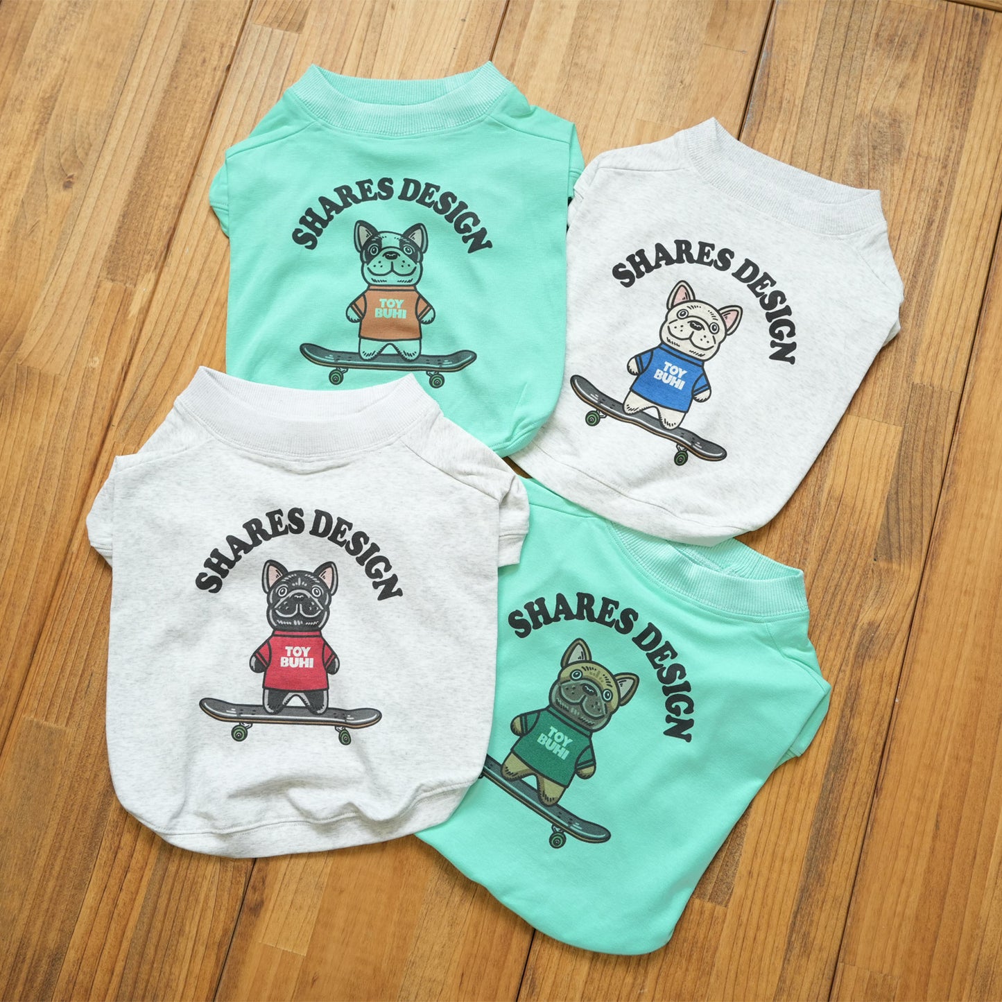 【期間限定！12月中旬お届け】 TOY BUHI /犬用Tシャツ