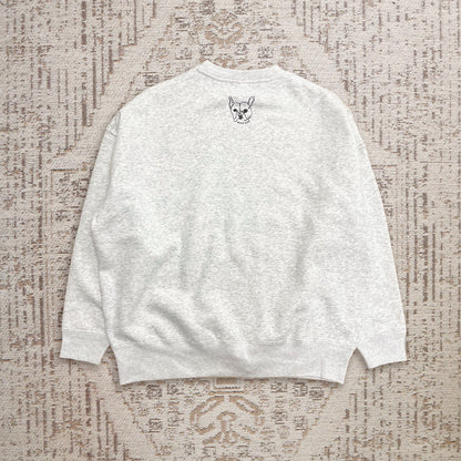 【受注生産！ 12/26 まで予約（1 月中旬～お届け）】 〈WOLFLADY×RUUU.〉 BIG SWEAT/ ビッグ裏起毛スウェット