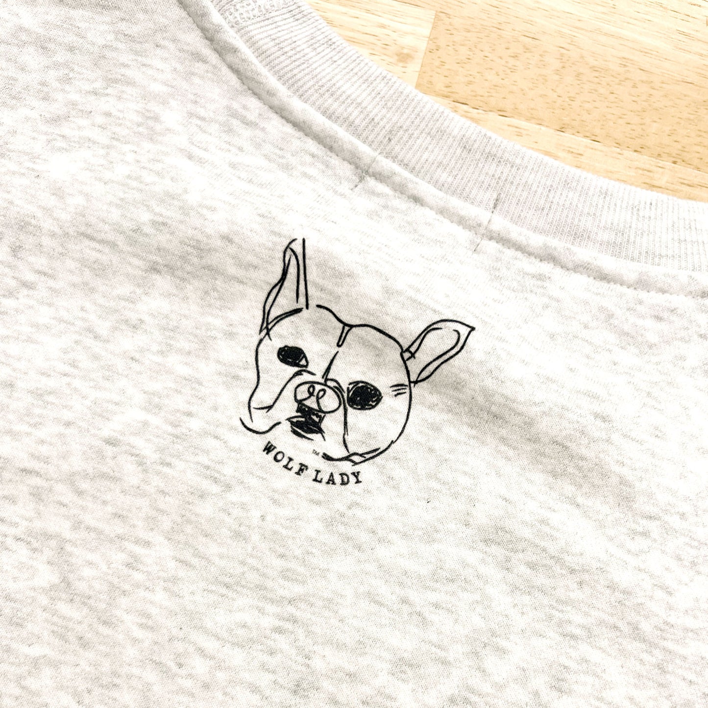 【受注生産！ 12/26 まで予約（1 月中旬～お届け）】 〈WOLFLADY×RUUU.〉 BIG SWEAT/ ビッグ裏起毛スウェット