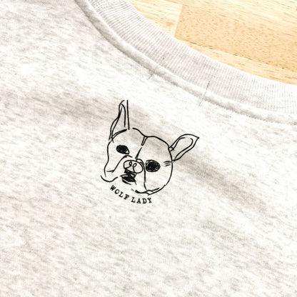 【受注生産！ 12/26 まで予約（1 月中旬～お届け）】 〈WOLFLADY×RUUU.〉 BIG SWEAT/ ビッグ裏起毛スウェット