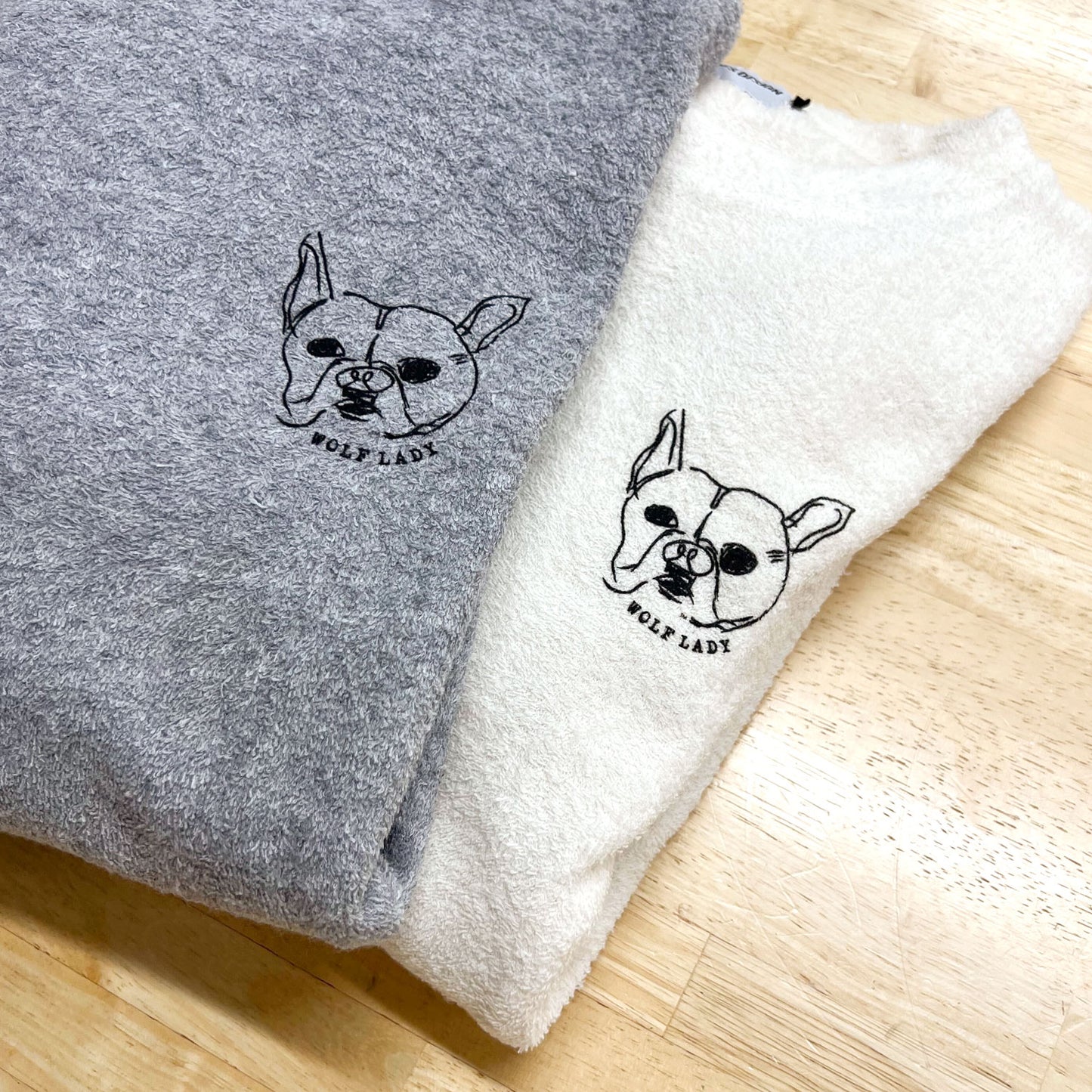 【受注生産！ 12/26 まで予約（1 月中旬～お届け）】 〈WOLFLADY×RUUU.〉PILE TRINER/ パイルトレーナー