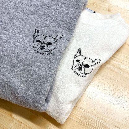 【受注生産！ 12/26 まで予約（1 月中旬～お届け）】 〈WOLFLADY×RUUU.〉PILE TRINER/ パイルトレーナー