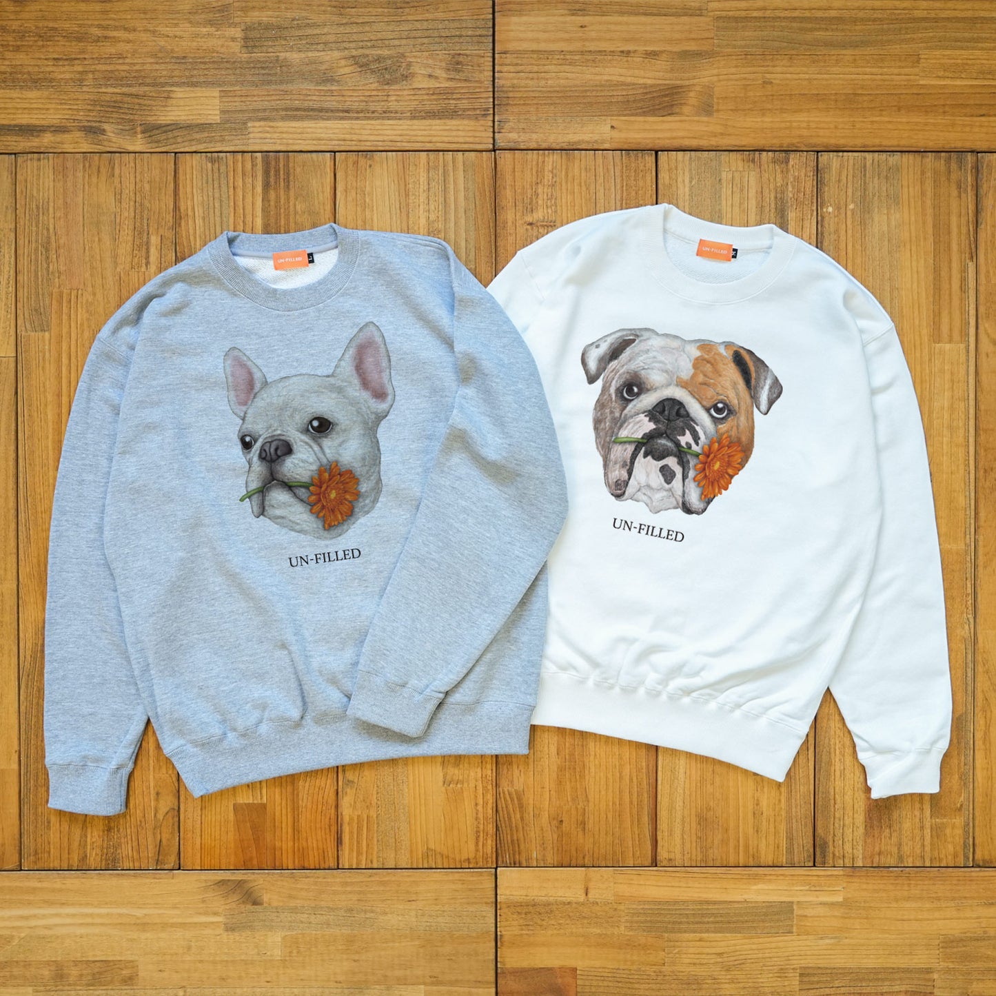 VINTAGE GERBERA DOG CN SWEAT