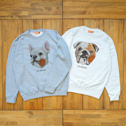 VINTAGE GERBERA DOG CN SWEAT