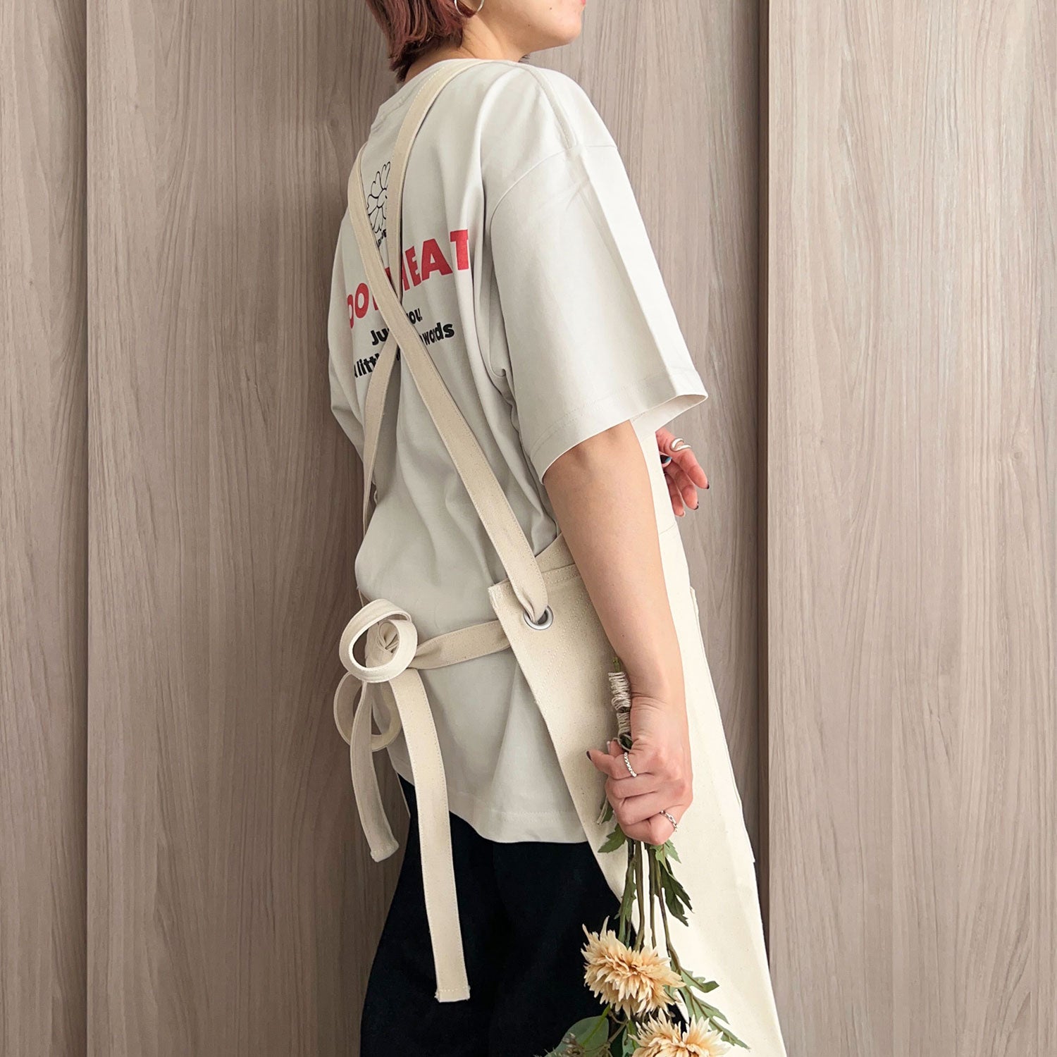 期間限定！ 5/17 まで販売中】〈 BLOOM HEART♡〉APRON/ エプロン