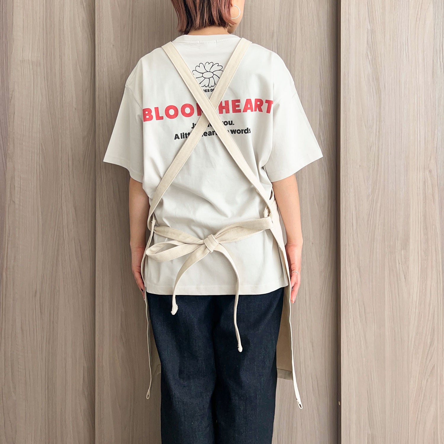 期間限定！ 5/17 まで販売中】〈 BLOOM HEART♡〉APRON/ エプロン