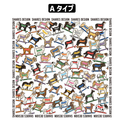 SHARES ALL OVER COOL DRY TEE / 総柄 - 接触冷感 Tシャツ