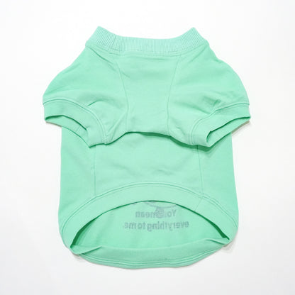 【期間限定！ 2/23 まで販売中】 〈 MY HEART♡〉 DOG T-SHIRTS/ 犬用 T シャツ