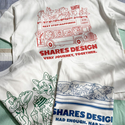 【期間限定！8/17まで販売中】〈DOGTOON〉BIG T-SHIRTS/ビッグ半袖Tシャツ